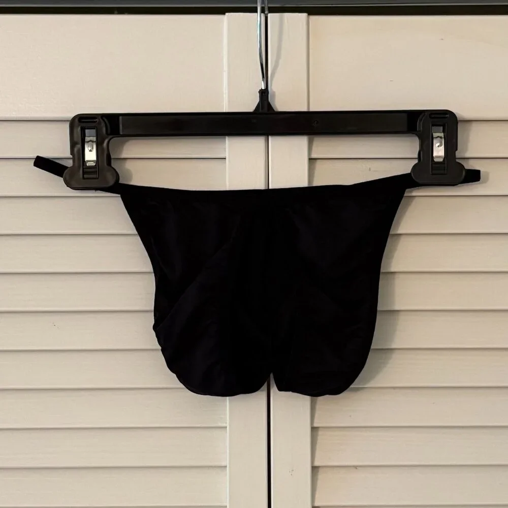 String Bikini with Open Back